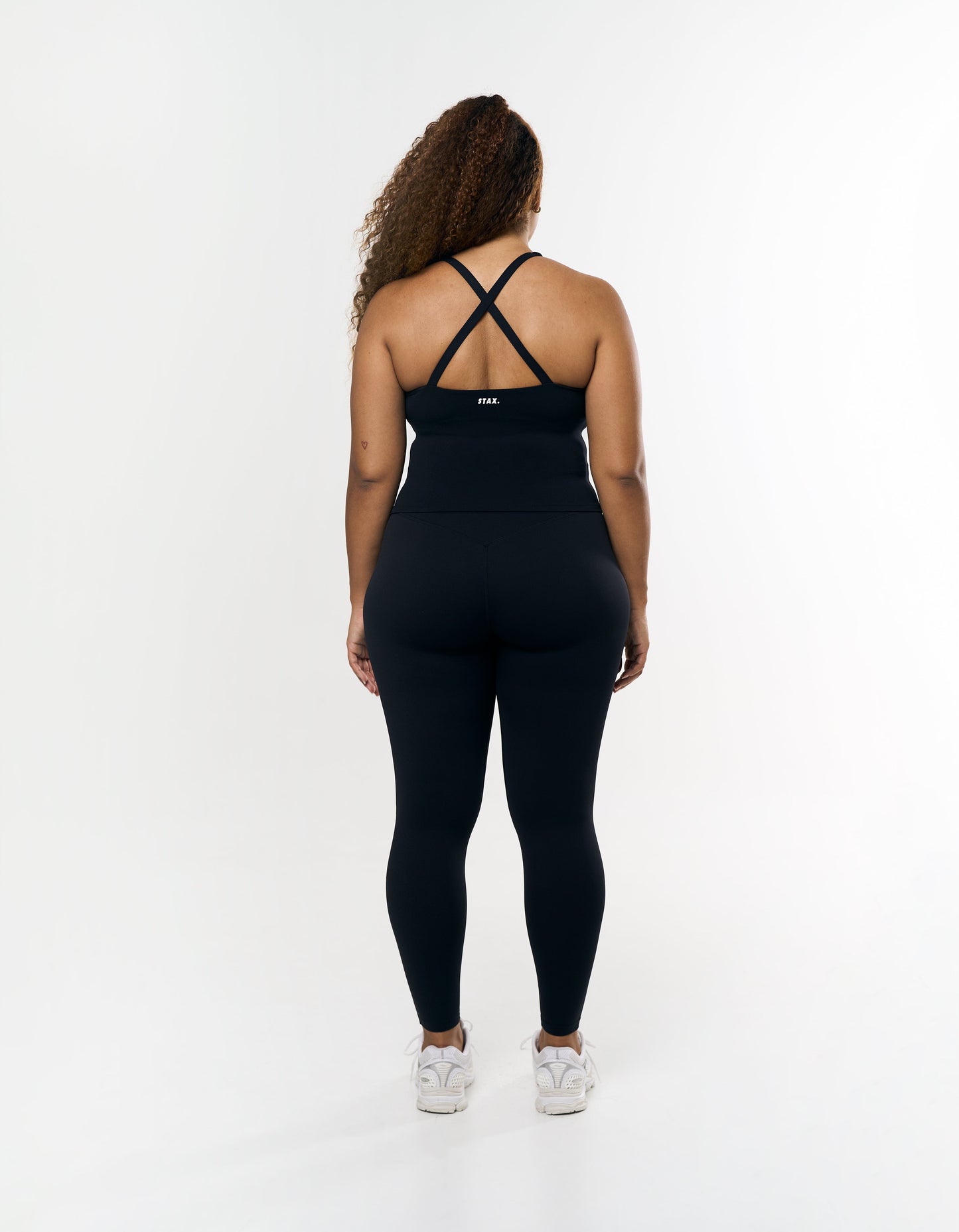 Ruched Tank Airlyte - Black