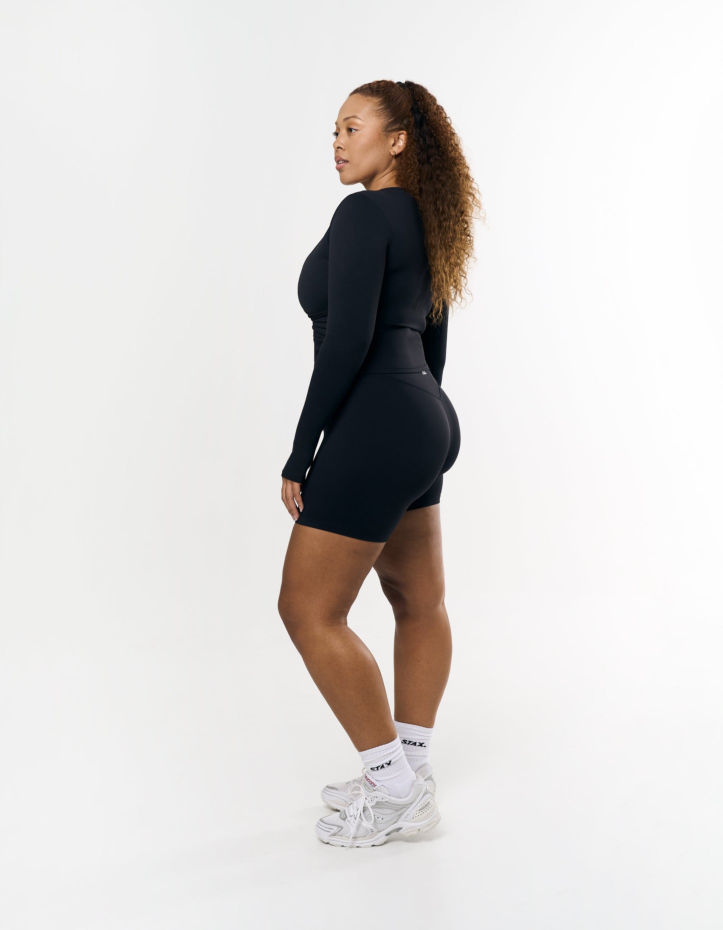 Wrap Longsleeve Airlyte - Black
