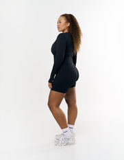 Wrap Longsleeve Airlyte - Black