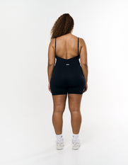 Low V Back Playsuit Airlyte - Black