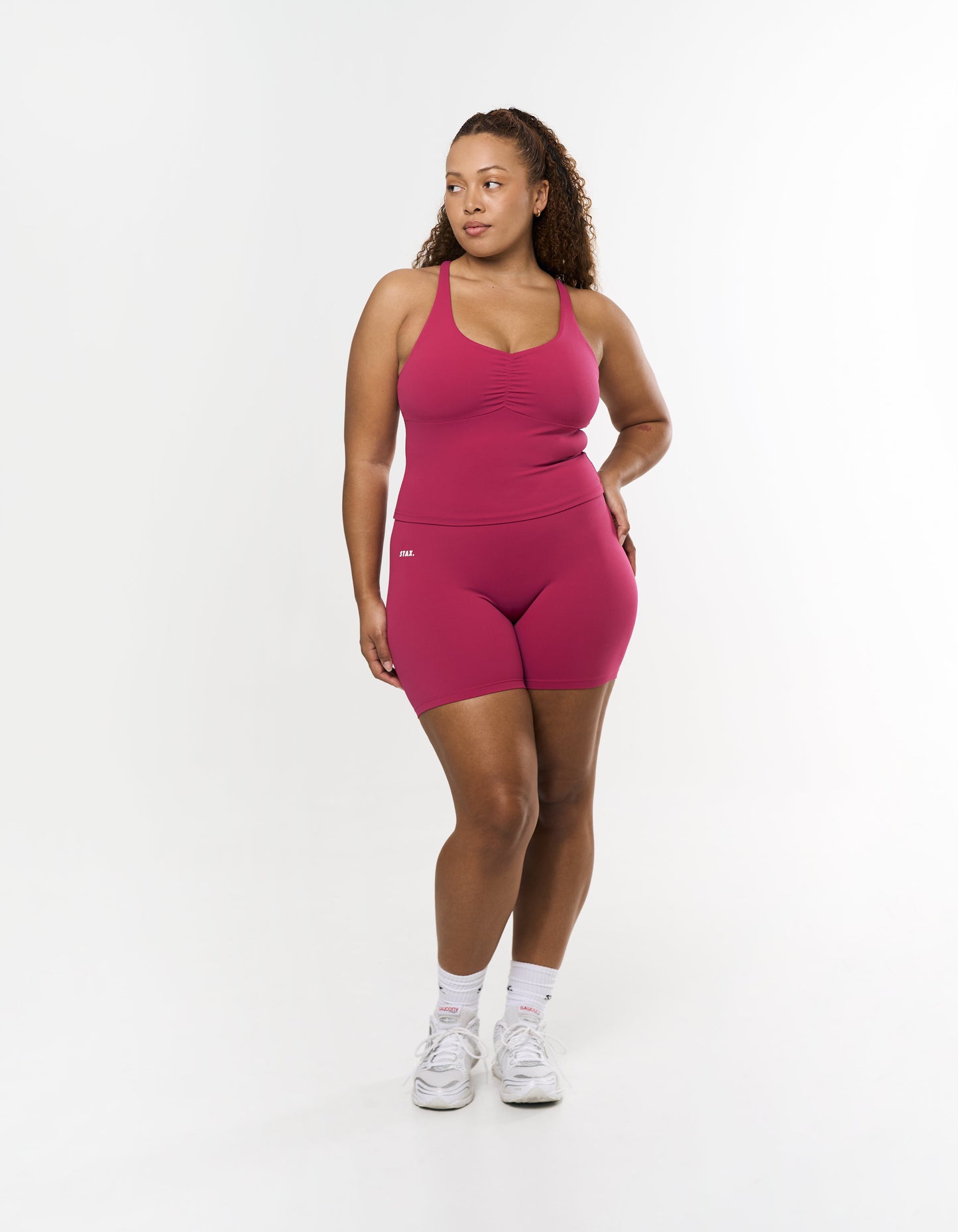 Ruched Tank Airlyte - Blossom