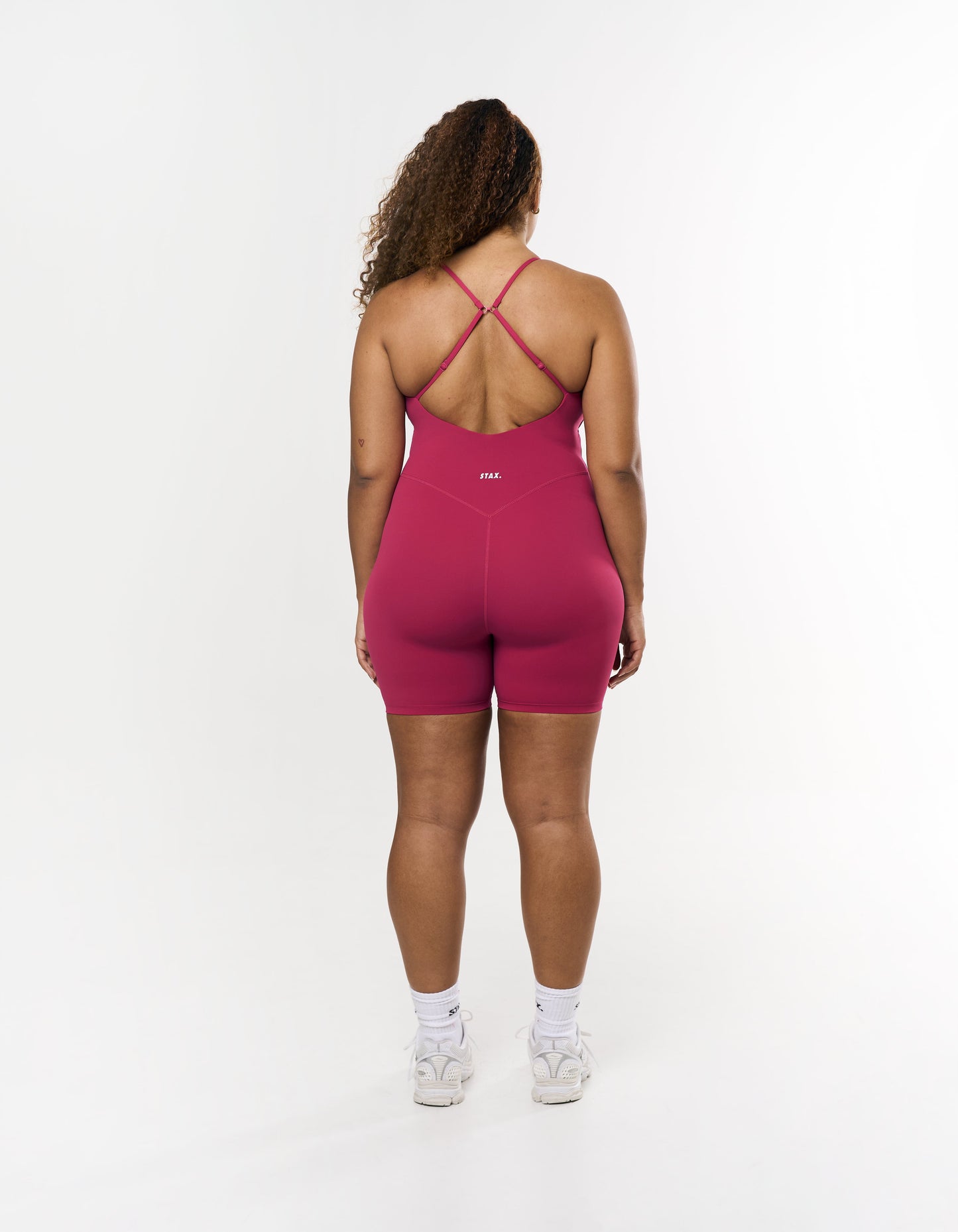 Low V Back Playsuit Airlyte - Blossom