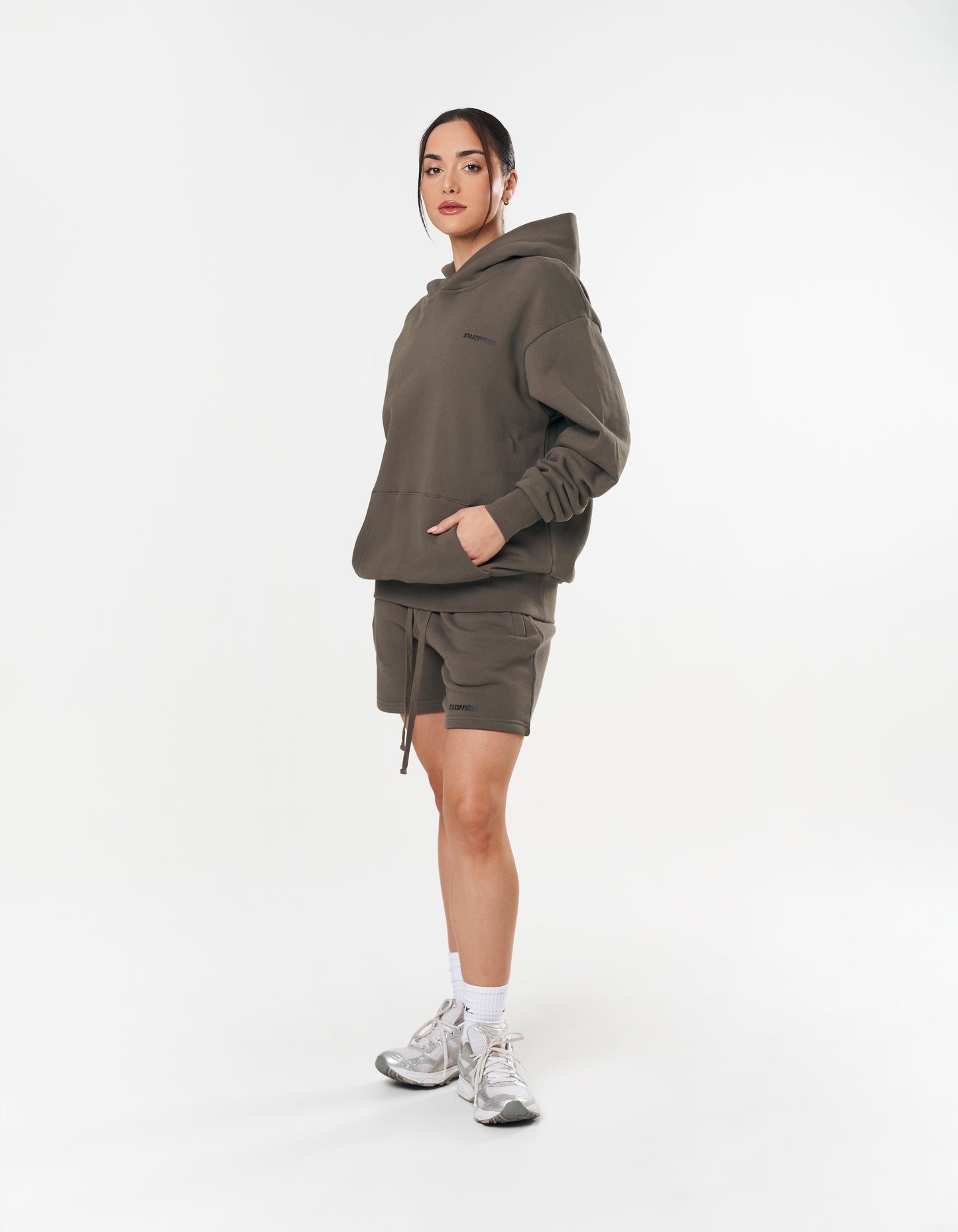 Co Activewear - Elements Hoodie Bark fifth image