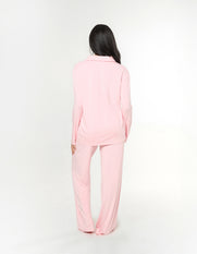 Sleep Long Sleeve Shirt - Baby Pink