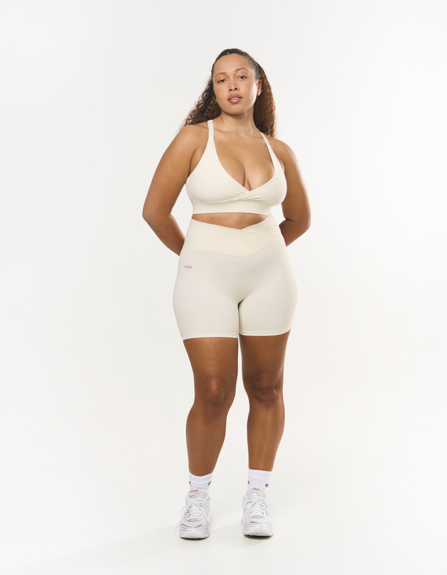 V Front Adapt Crop NANDEX™ - Cream
