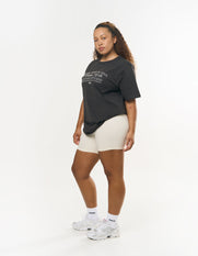 Wellness Oversized Tee - Slate Grey
