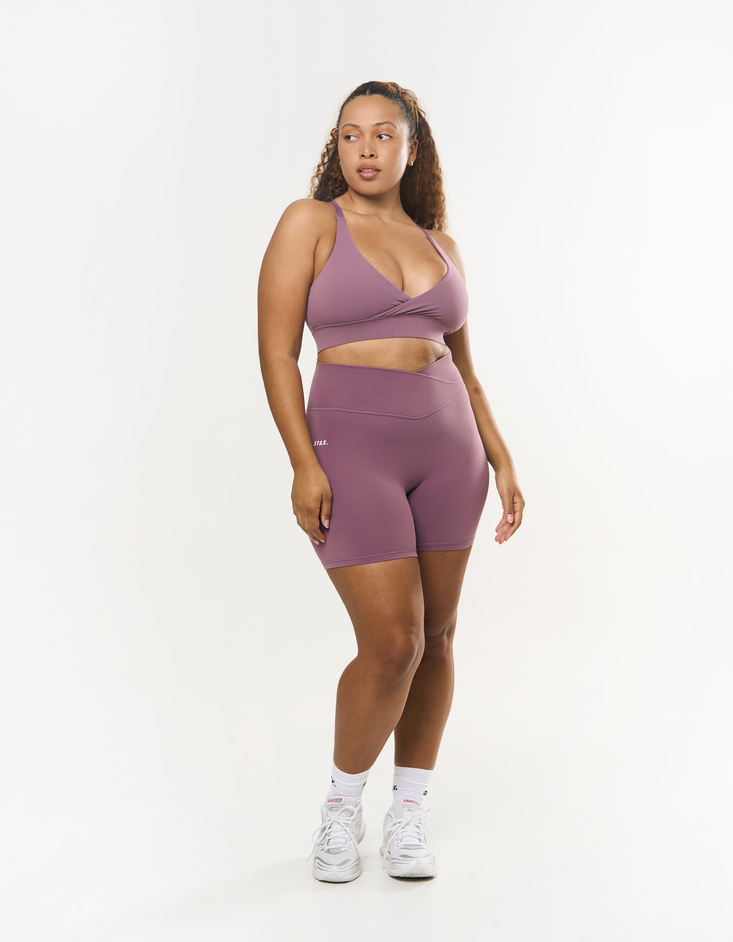 V Front Adapt Crop NANDEX™ - Mauve