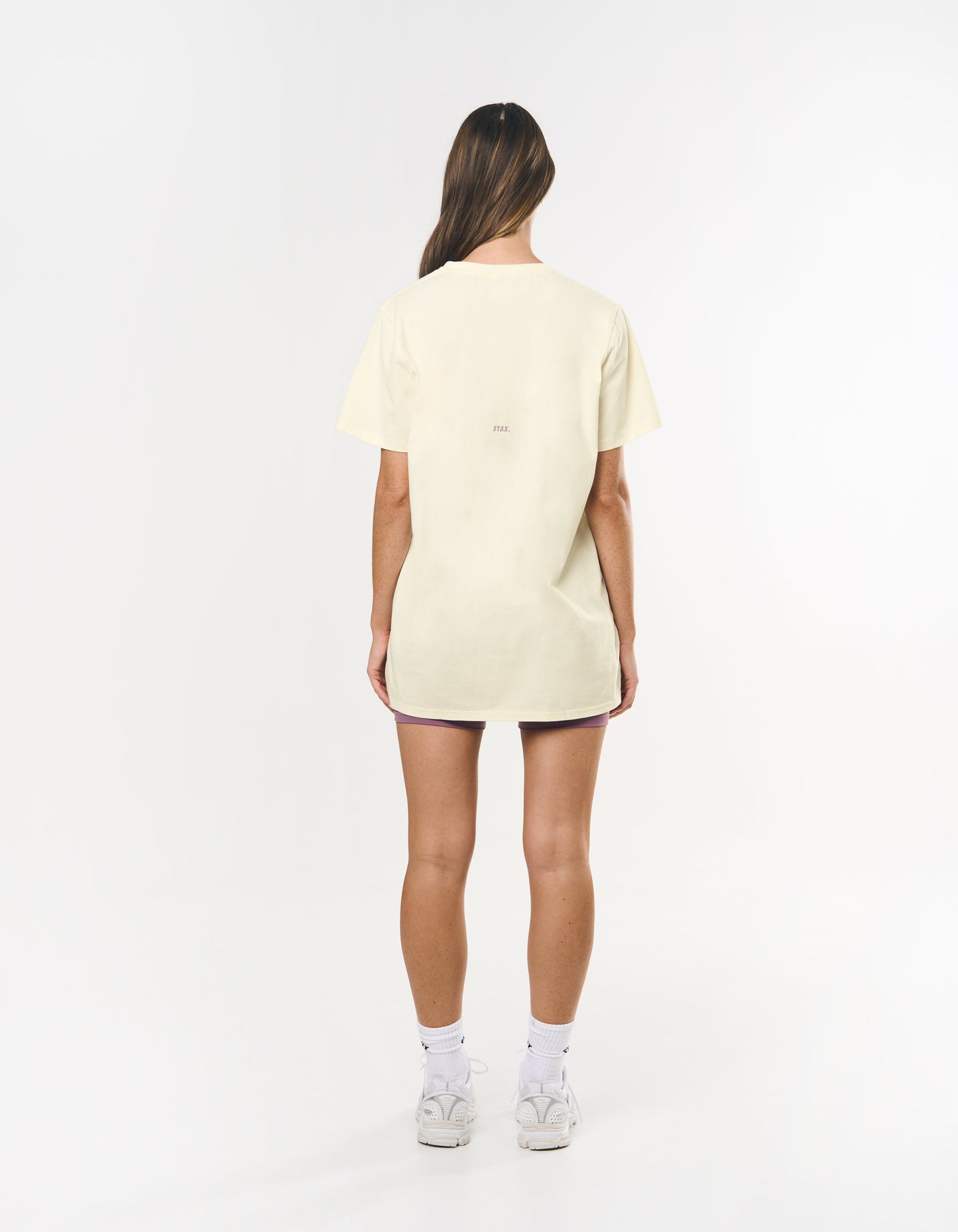 Wellness Oversized Tee - Cream