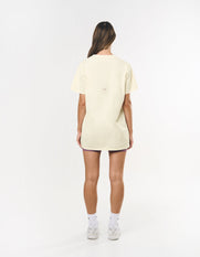 Wellness Oversized Tee - Cream