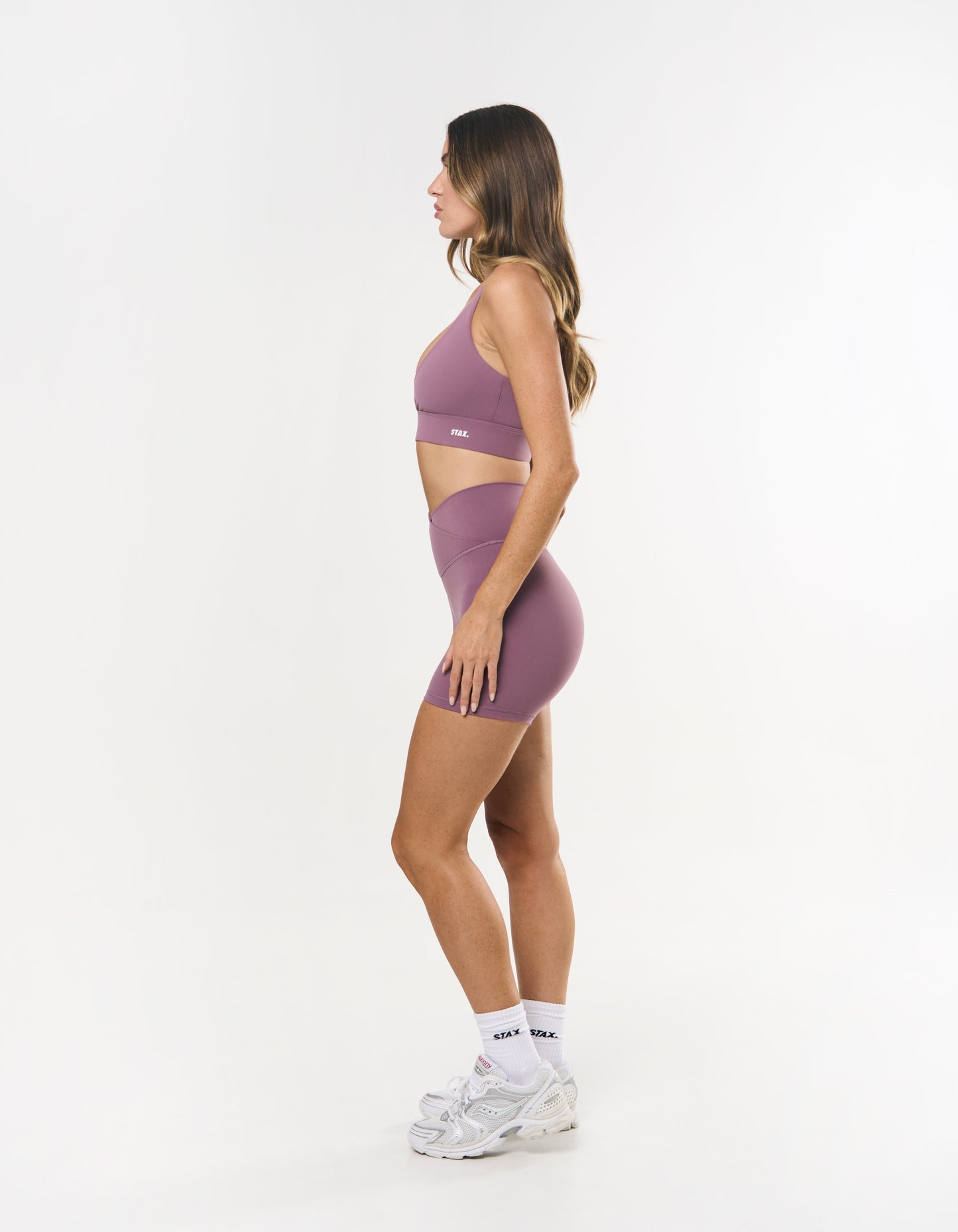 V Front Adapt Crop NANDEX™ - Mauve
