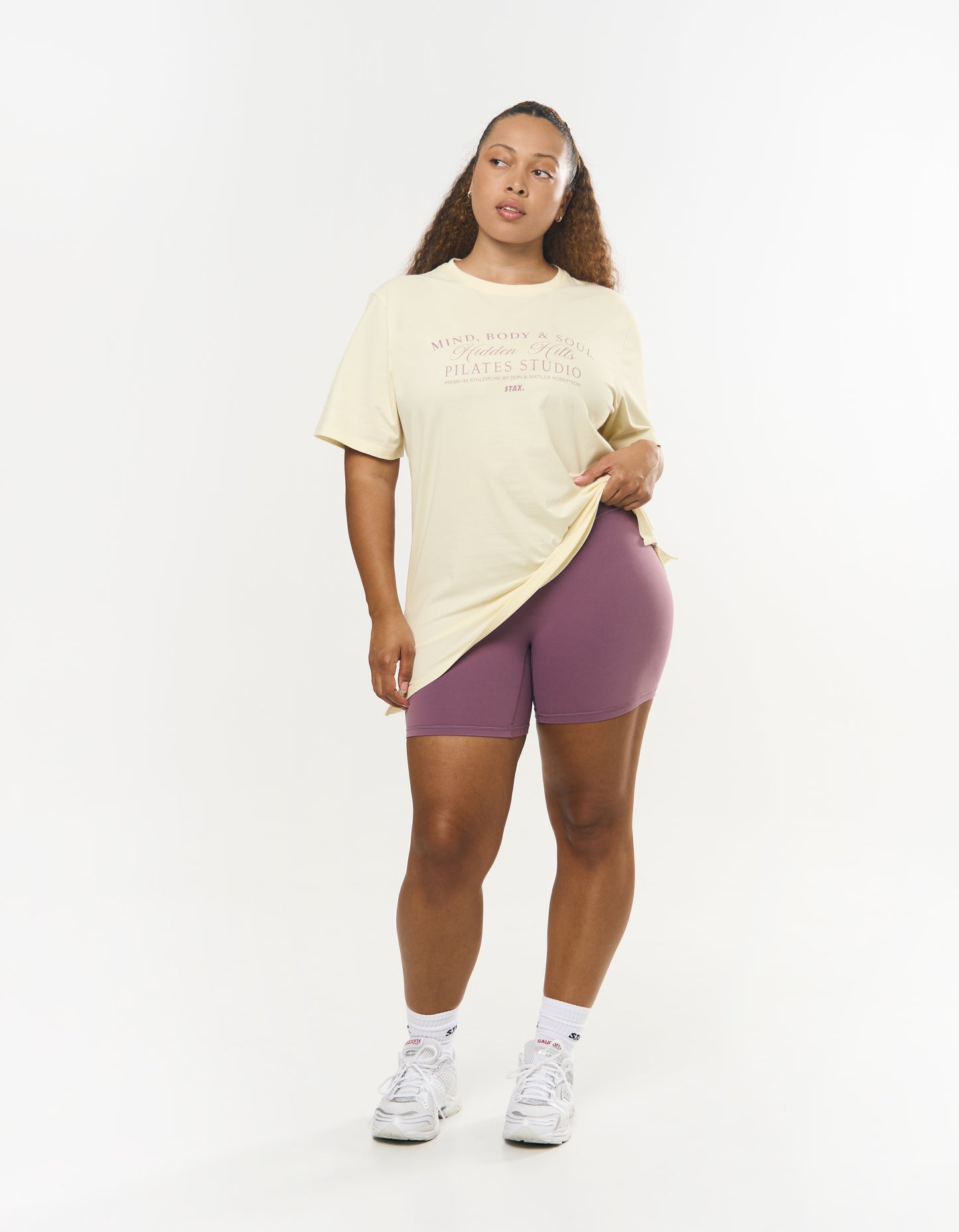 Wellness Oversized Tee - Cream