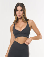 V Front Adapt Crop NANDEX™ - Slate Grey