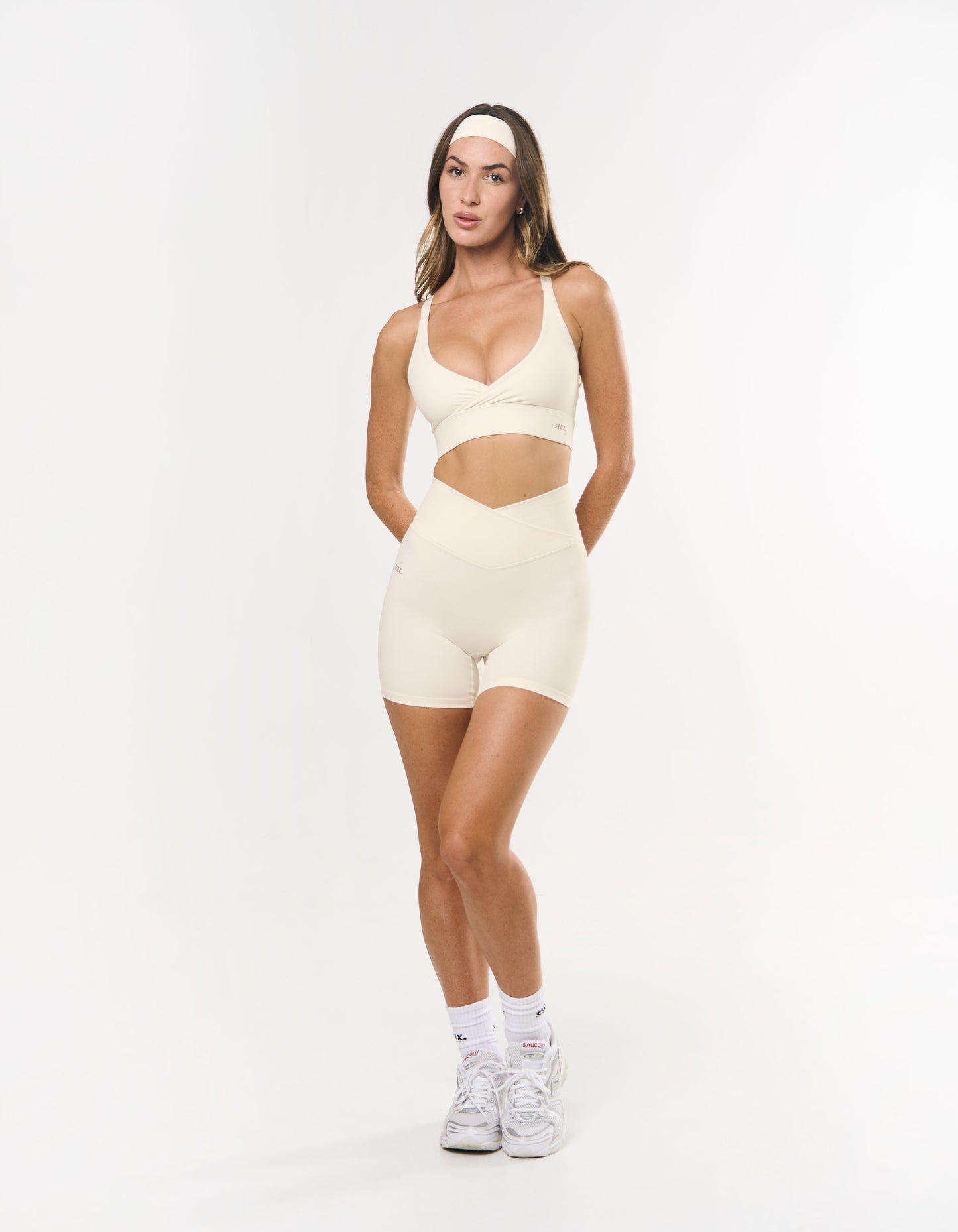 V Front Adapt Crop NANDEX™ - Cream
