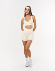 V Front Adapt Crop NANDEX™ - Cream