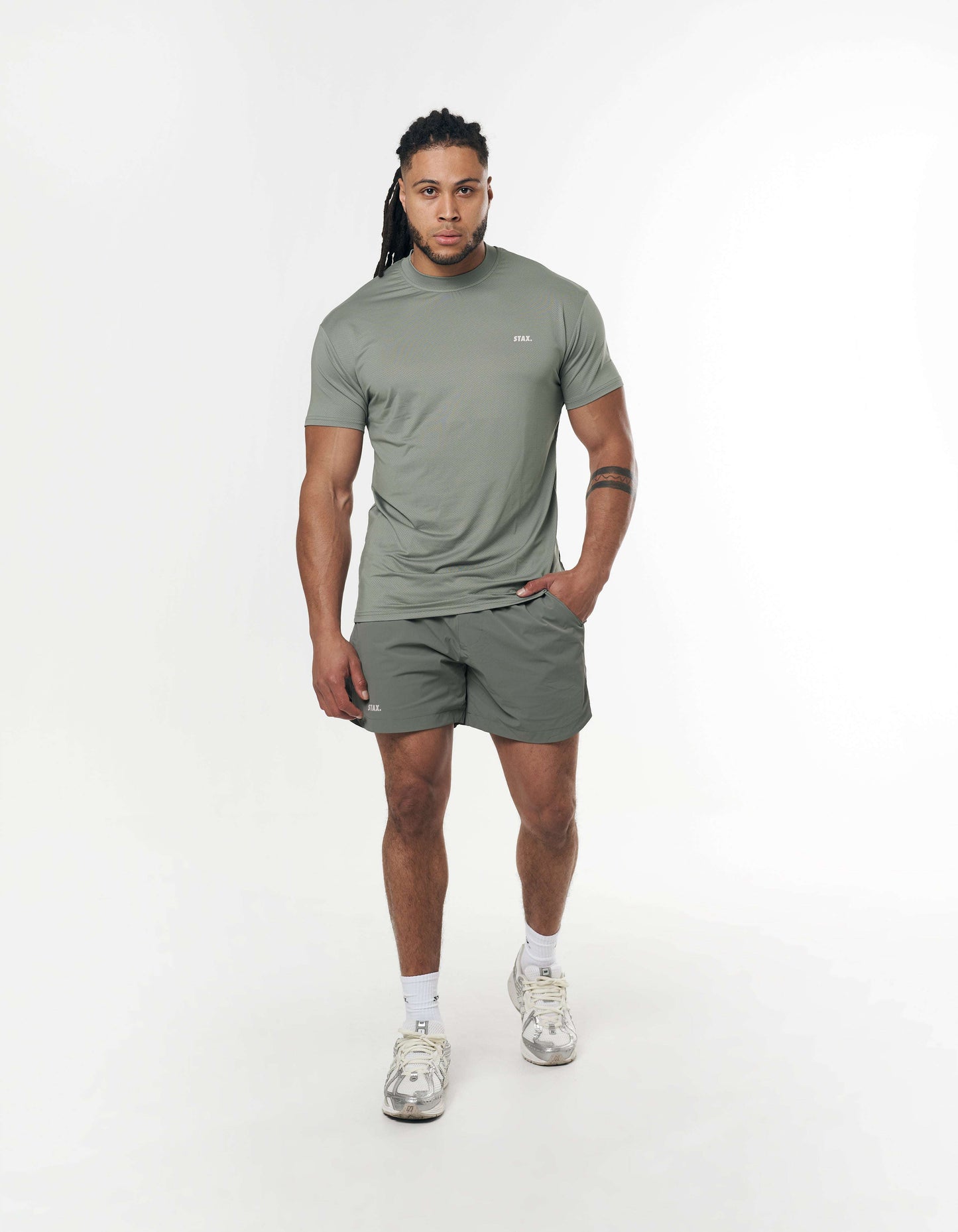 Mens Sport Tee - Sage