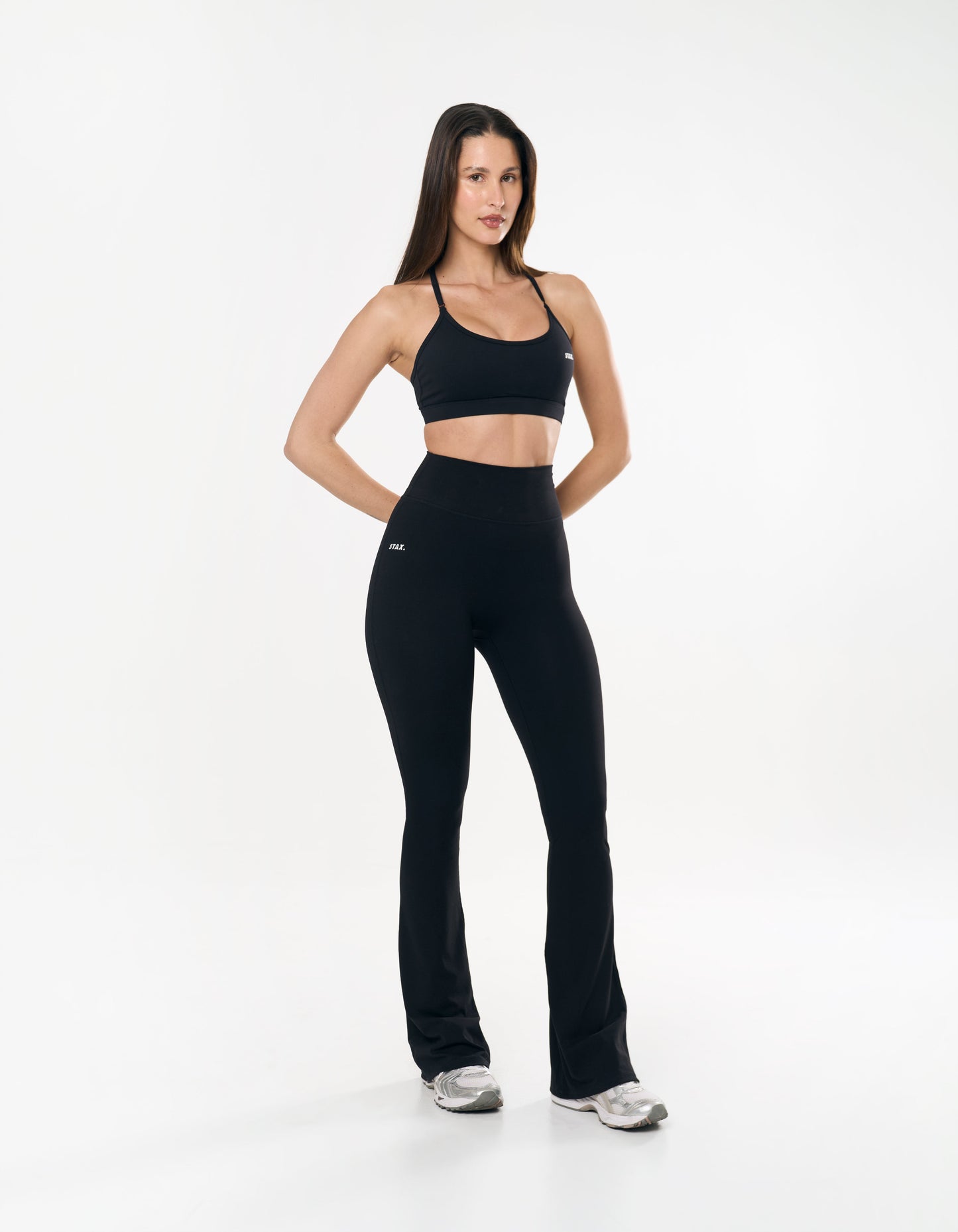 Flare Tights Extra Length NANDEX™ - Black