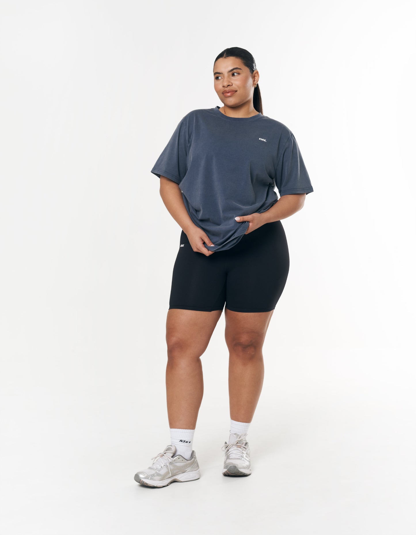 Oversize Tee - Navy