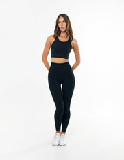 Premium Seamless Full Length Tights - Shadow
