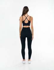 Premium Seamless Full Length Tights - Shadow