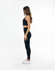 Premium Seamless Full Length Tights - Shadow