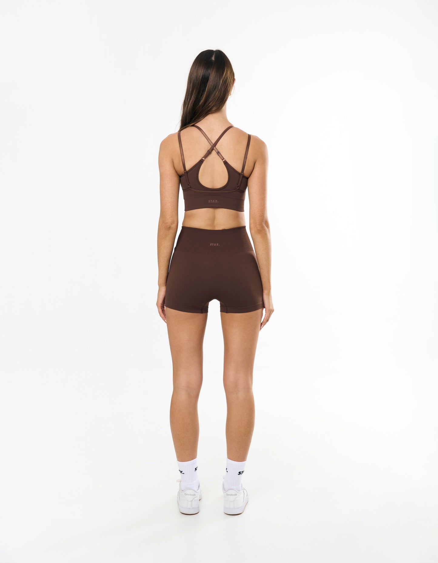 Premium Seamless Mini Bike Shorts - Cocoa