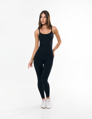 Premium Seamless Full Length Tights - Shadow