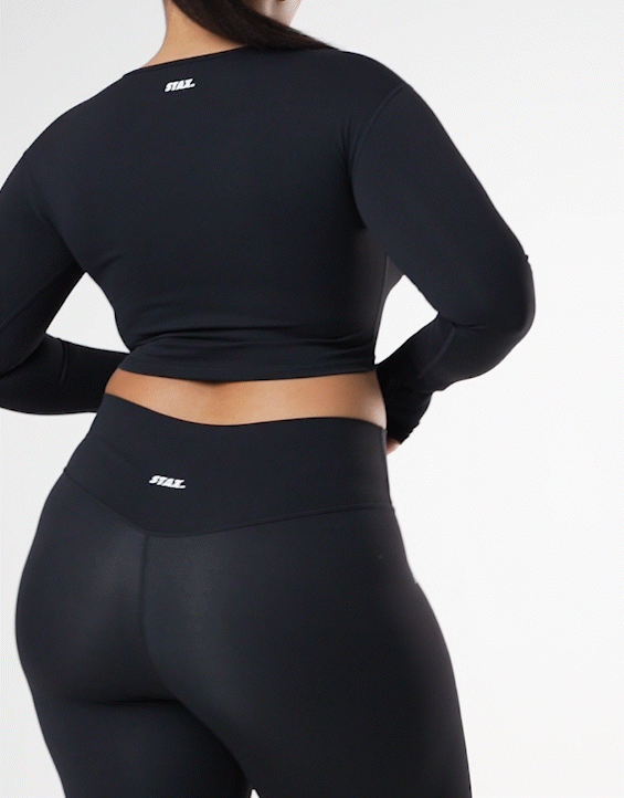 Scoop Long Sleeve NANDEX™ - Black