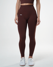 Premium Seamless Tights - Umber