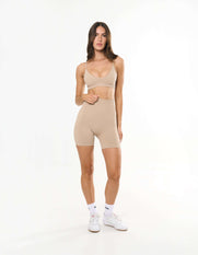 Premium Seamless Bralette - Taupe