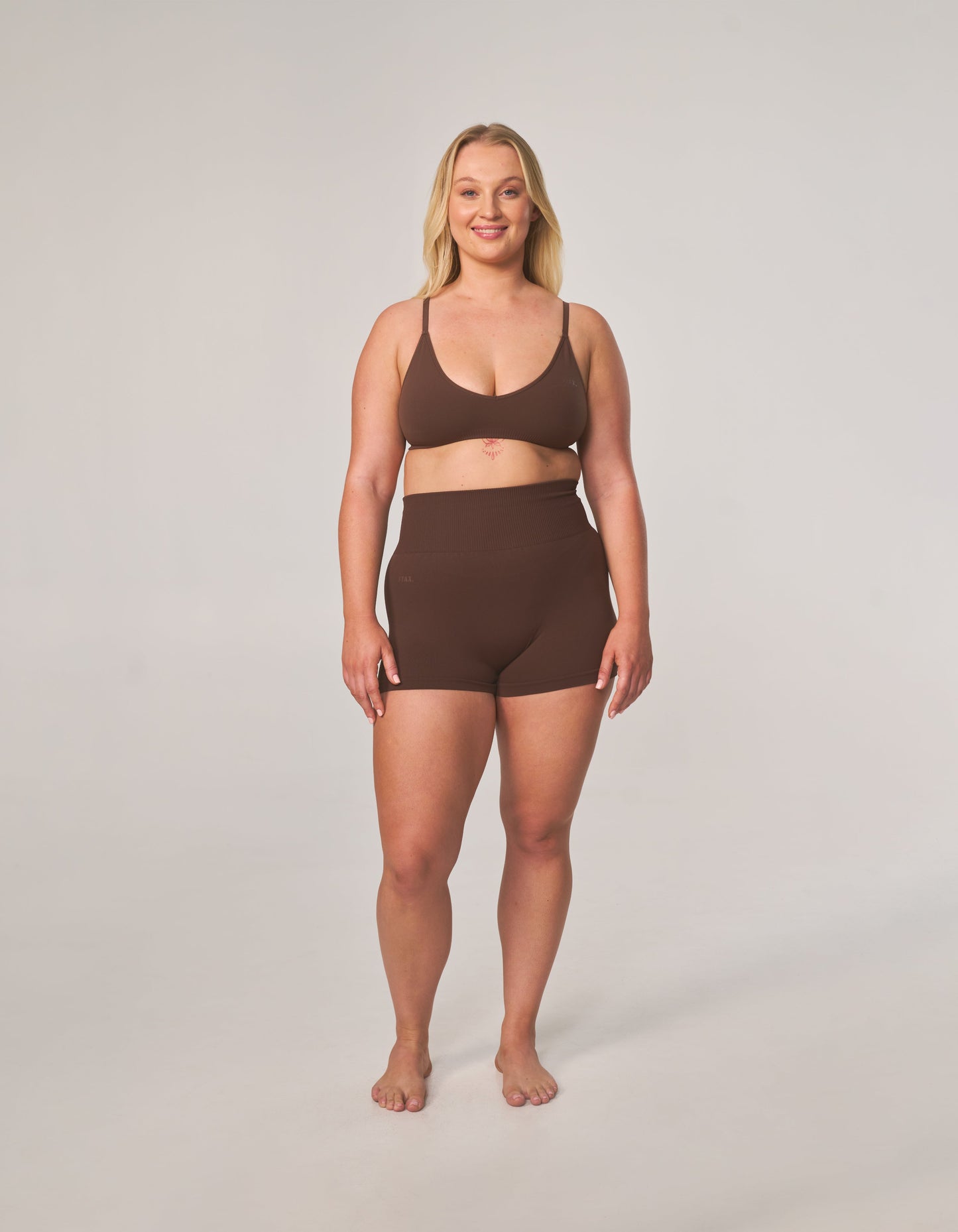 Premium Seamless Bralette - Cocoa