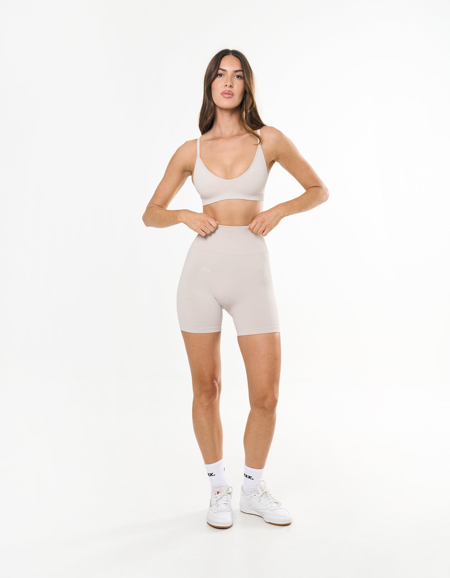 Premium Seamless Bralette - Bone