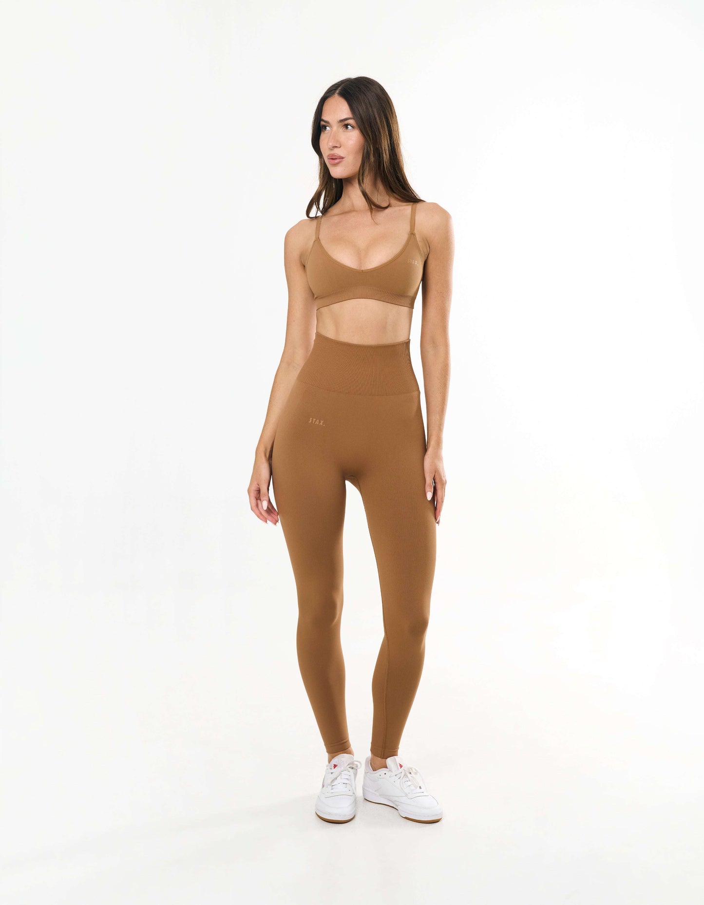 Premium Seamless Bralette - Toffee