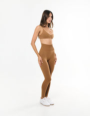 Premium Seamless Bralette - Toffee