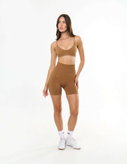 Premium Seamless Bralette - Toffee