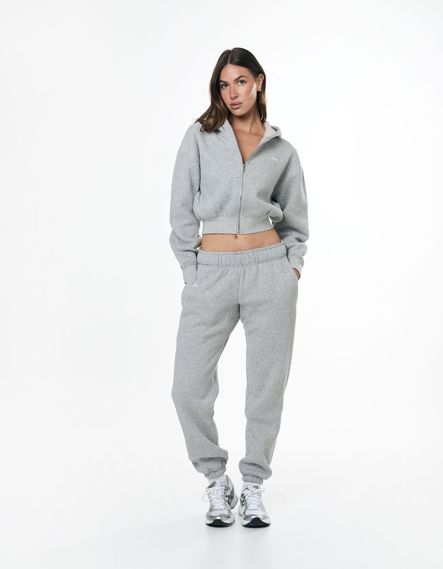 Cuffed Jogger Solfleece® - Grey Marle