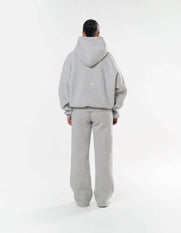 Classic Straight Leg Jogger - Dark Grey Marle