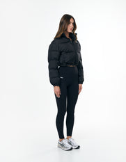 Cropped Puffer - Black
