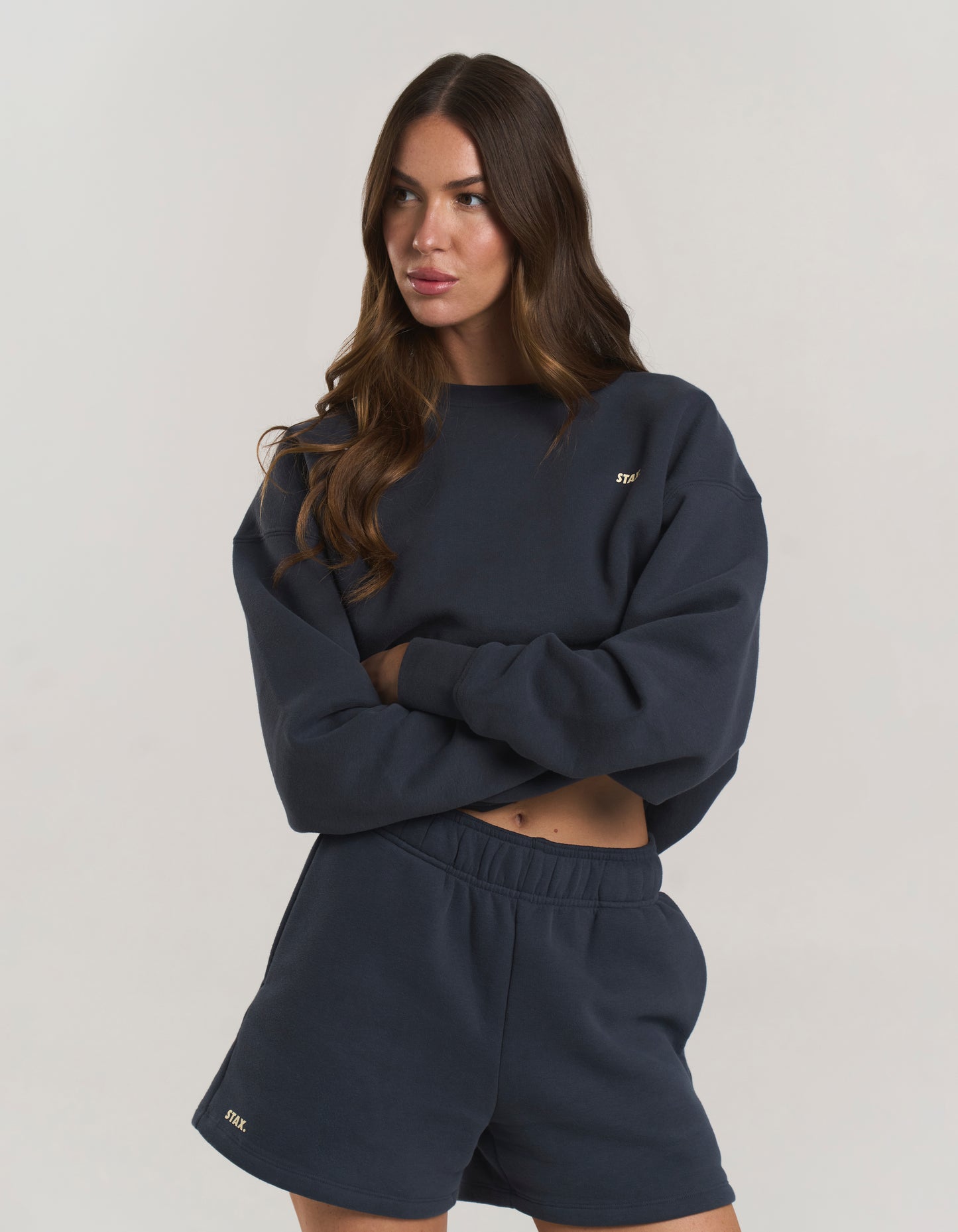 Classic Crew Solfleece® - Vintage Navy