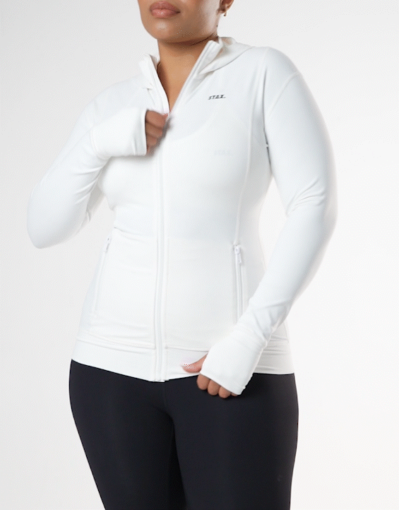 Zip Jacket Hoodie NANDEX™ - White
