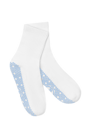Pilates Grip Socks - Blue
