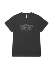 Wellness Oversized Tee - Slate Grey