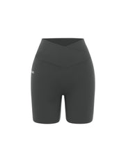 V Front Midi Bike Shorts NANDEX™ - Slate Grey