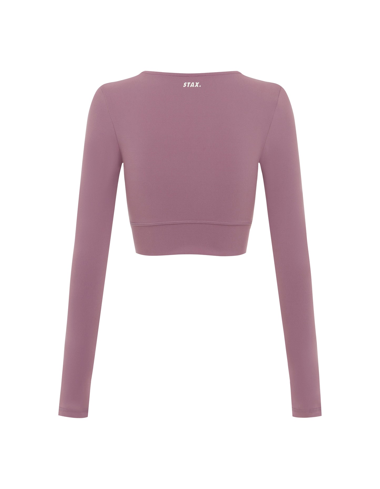 V front Cropped Long Sleeve NANDEX™ - Mauve