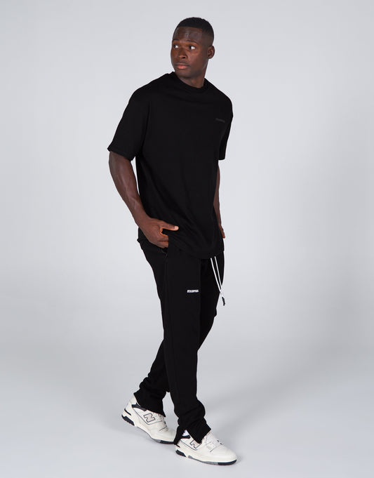 Mens Fitted Jogger - Black