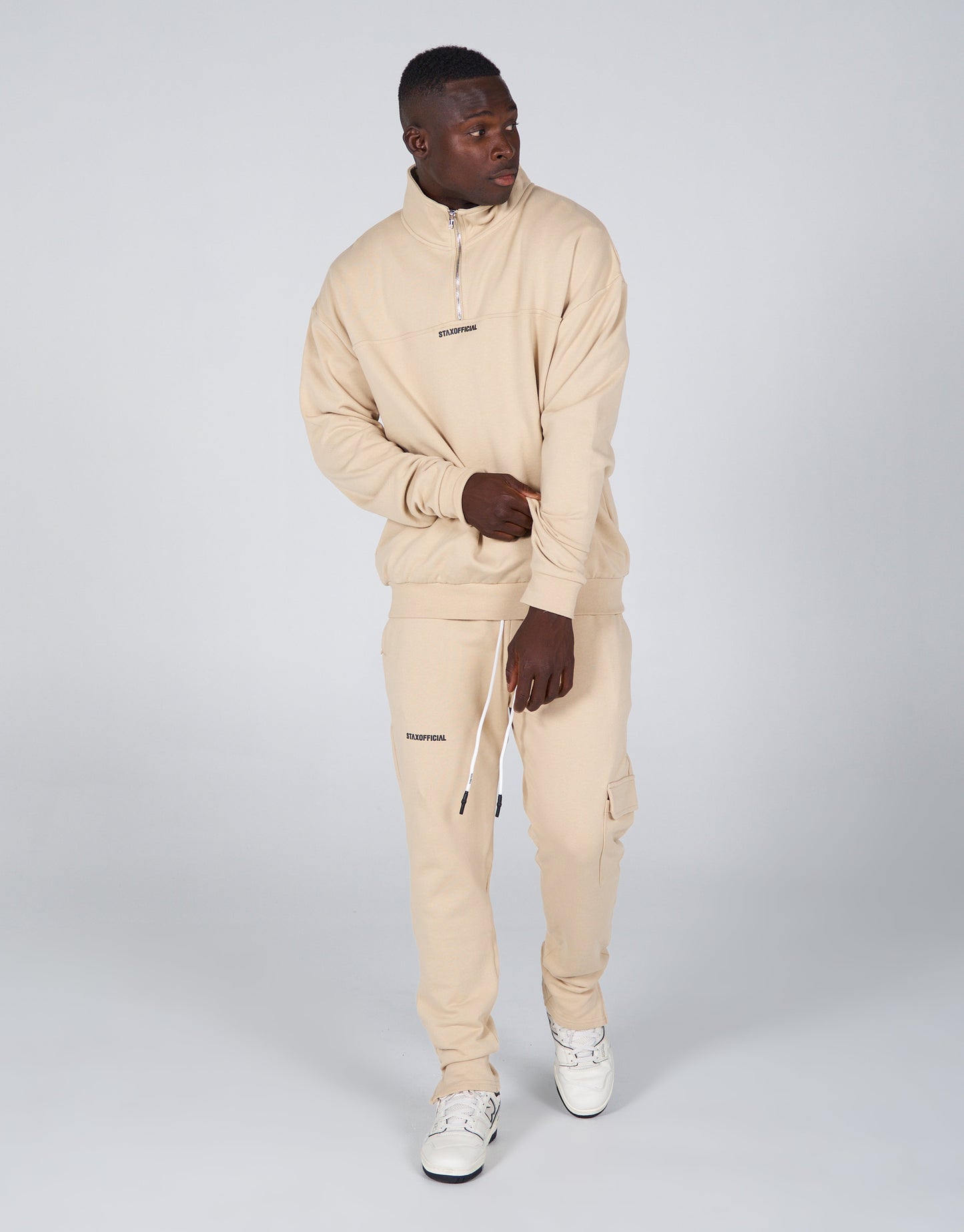 Co Activewear - Mens Quarter Zip Crew fourth image