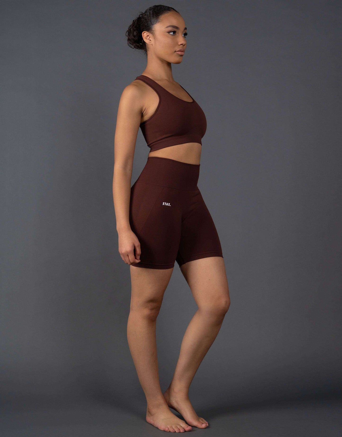 Co Activewear - Premium Seamless Midi Bike Shorts V5.1 third image