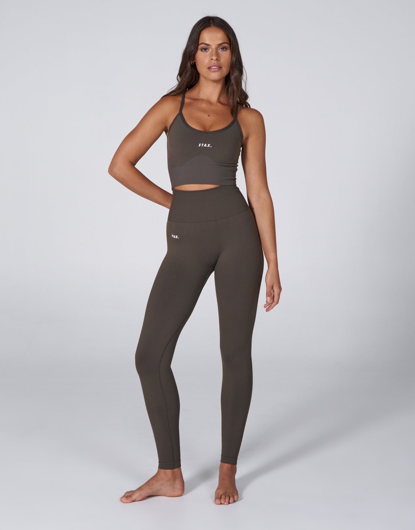 Co Activewear - Premium Seamless Favourites Strappy Crop fourth image