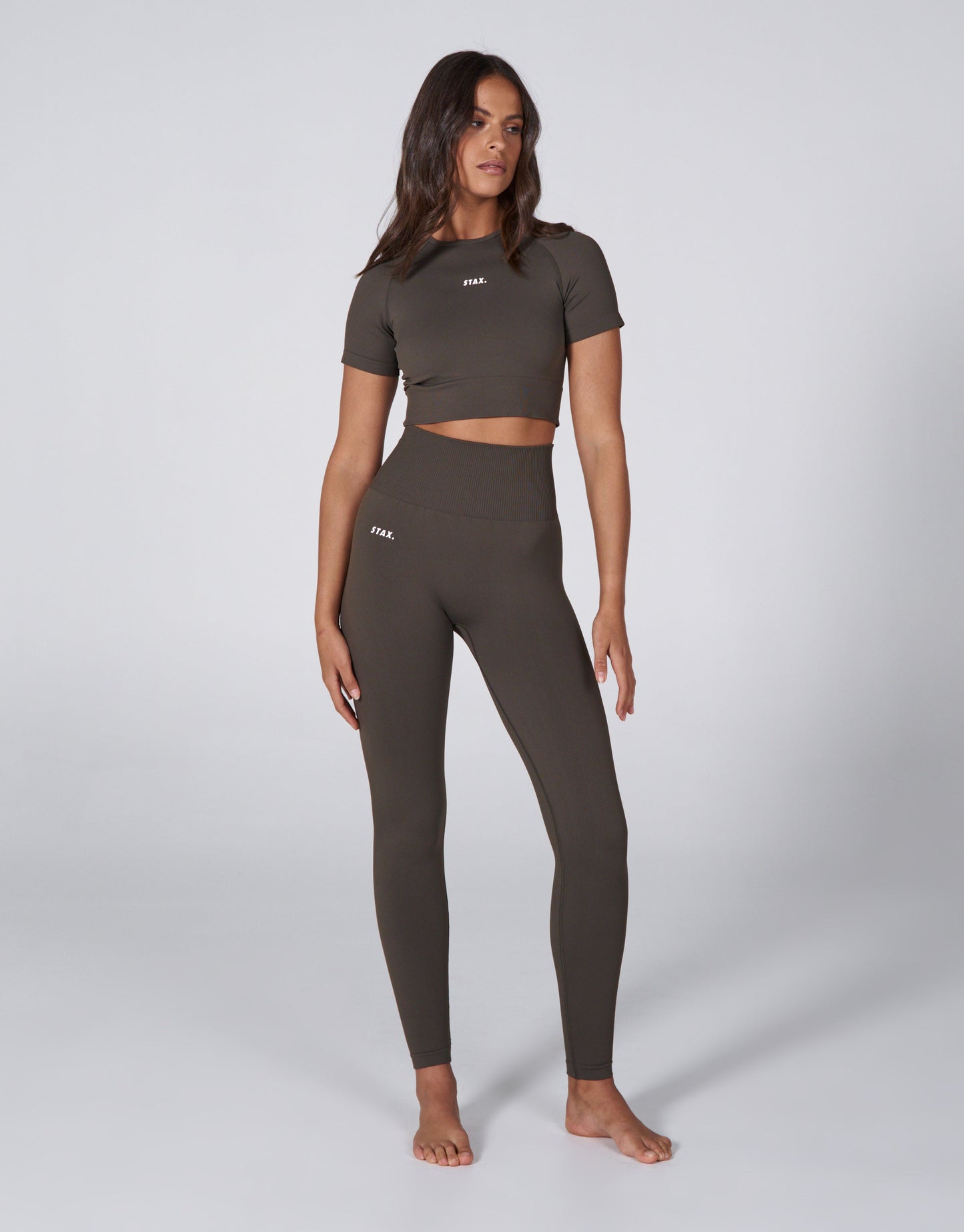 Co Activewear - Premium Seamless Favourites Cropped Tee third image