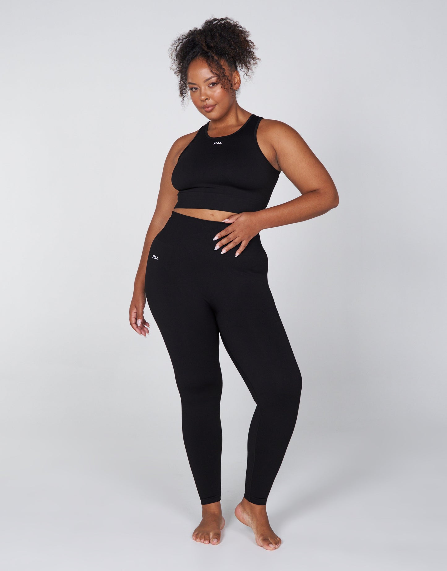 Co Activewear - Premium Seamless Favourites Cropped Singlet third image