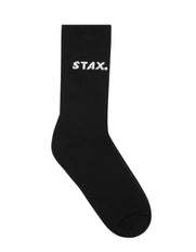 Unisex Crew Socks - Black